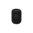 thumbnail image 1 of Sagebrook Home Glass 10" Face Vase, Black, 1 of 1