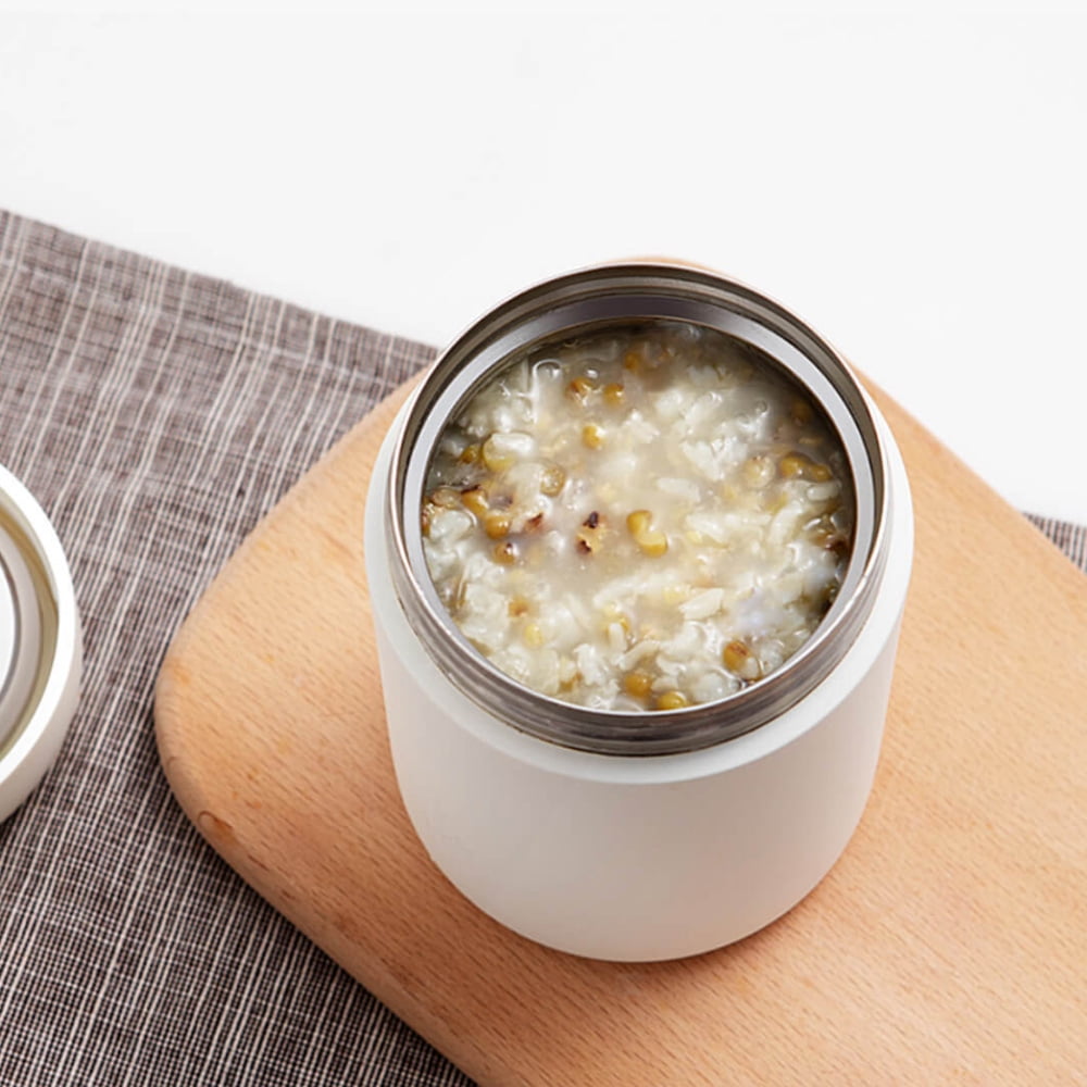 cooking porridge in thermos flask