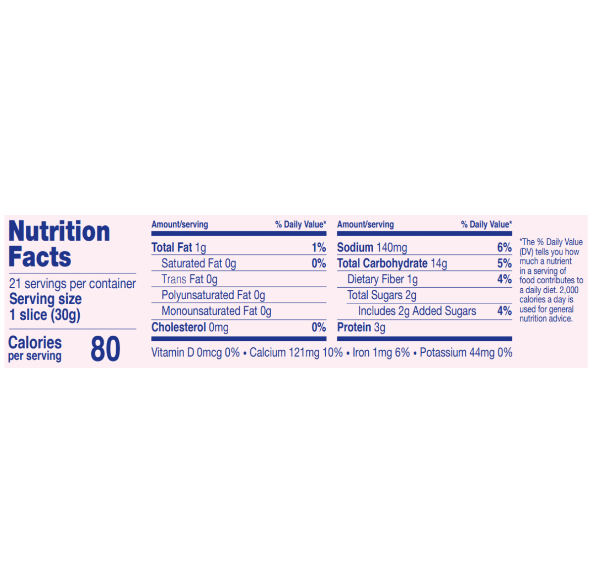 Franz Whole Grain White Bread Loaf, 22.5 oz