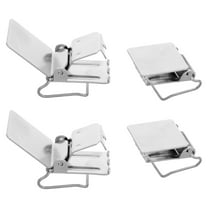 Worgeous 4pcs Rug Clips for Carpet Heavy Duty Curtain Accessories Blanket Hangers for Walls Carpet Hanging Clips for Office Hotel