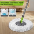 thumbnail image 4 of Spin Mop Bucket System,Pedal Spin Mop and Bucket with Wringer Set,EasyWring Microfiber Mop with 3 Mop Pads,360°Spinning Floor Cleaning System - Home & Office Suitable, 4 of 14