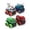Municipal Vehicle, variant on Esaierr Kids Toys Boys Toy Alloy Cartoon Large Wheel Car Model Car 4PCS Engineering Vehicle for 2-5T