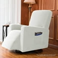 thumbnail image 5 of Stretch Recliner Chair Slipcover, 1-Piece Soft Armchair Cover Washable Sofa Cover Non Slip, 5 of 7