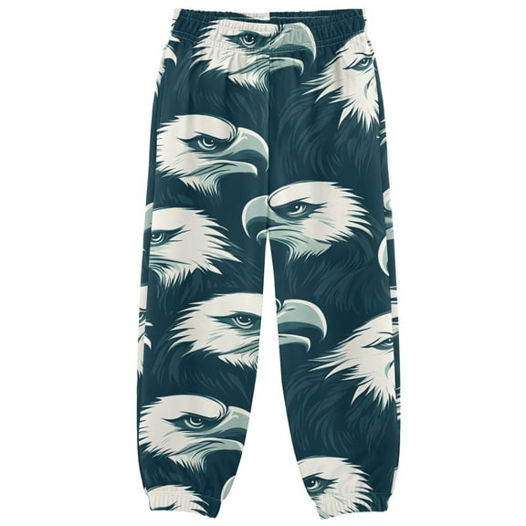 joogoo Eagles Pattern Boys' Sweatpants Jogger Pants 5-6Y