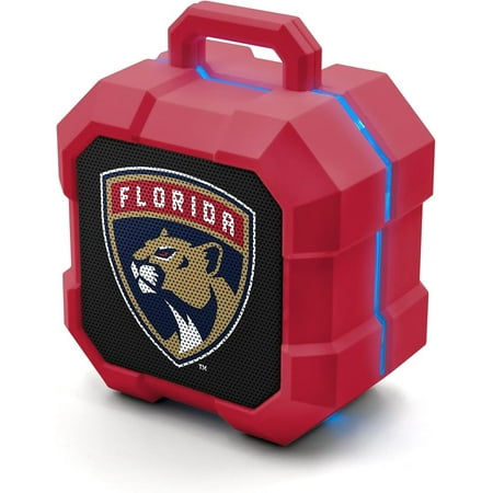 SOAR NHL Detroit Red Wings ShockBox LED Wireless Bluetooth Speaker-Florida Panthers SOAR NHL Detroit Red Wings ShockBox LED Wireless Bluetooth Speaker-Florida Panthers