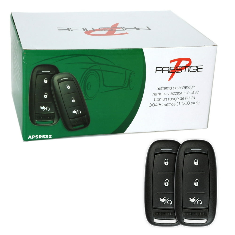 Prestige APSRS3Z 1Way 3Button Remote Car Auto Start Starter & Keyless