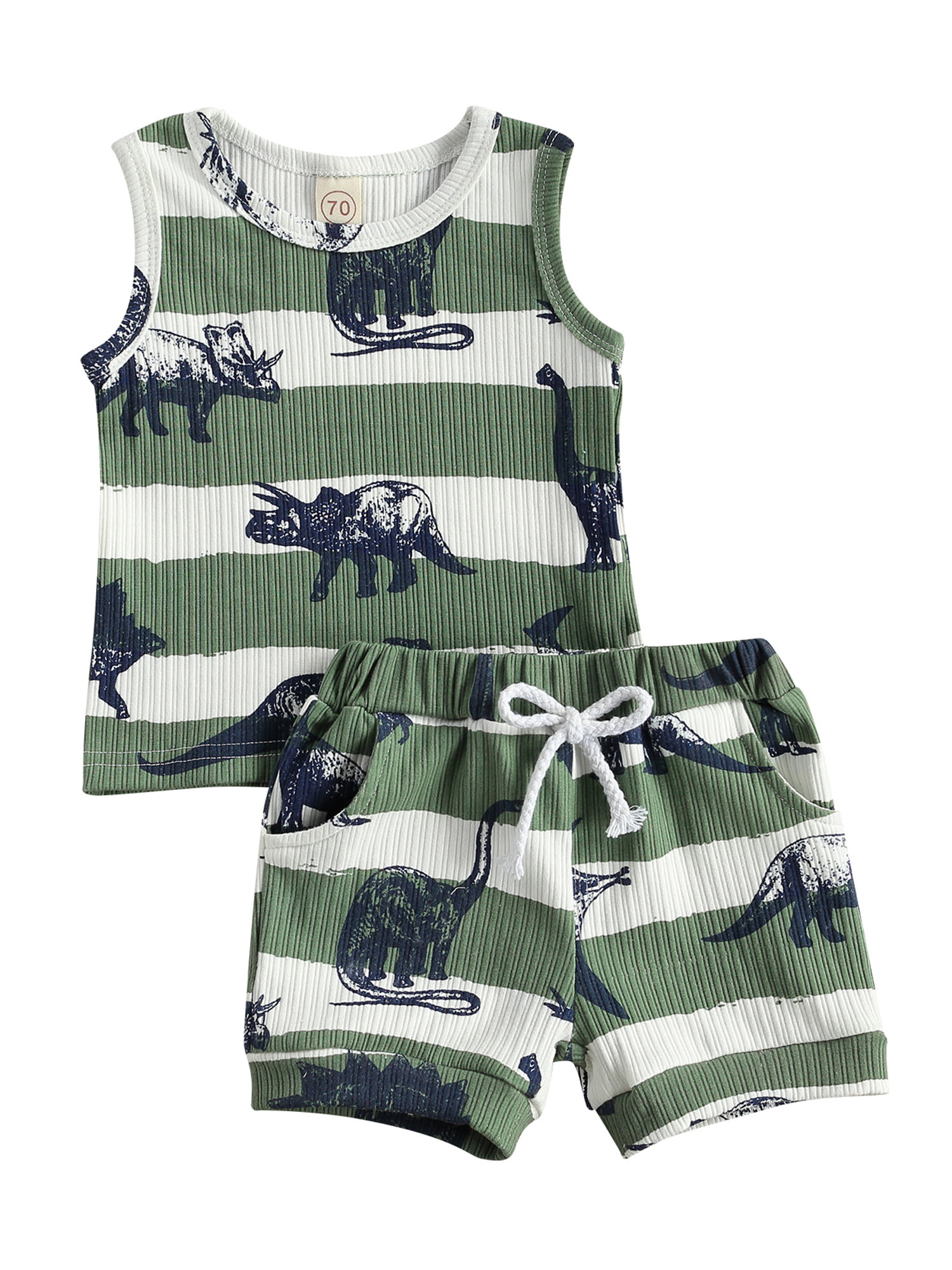Details about   2PCS Child Baby Boys Outfits Sleeveless Vest Tops+Camouflage Pants Clothes Set 