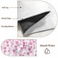 thumbnail image 6 of Rectangle Area Rugs 2.7 x 5 Ft, Pink Polka Dots Non-Slip Residential Carpet, Vintage Abstract Art Watercolor Indoor Crawling Mats Runner Rugs for Living Room/Dining Room/Bedroom, 6 of 8