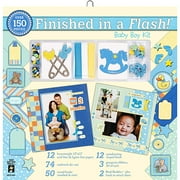 Finished In A Flash Page Kit 12''x 12'', Baby Boy