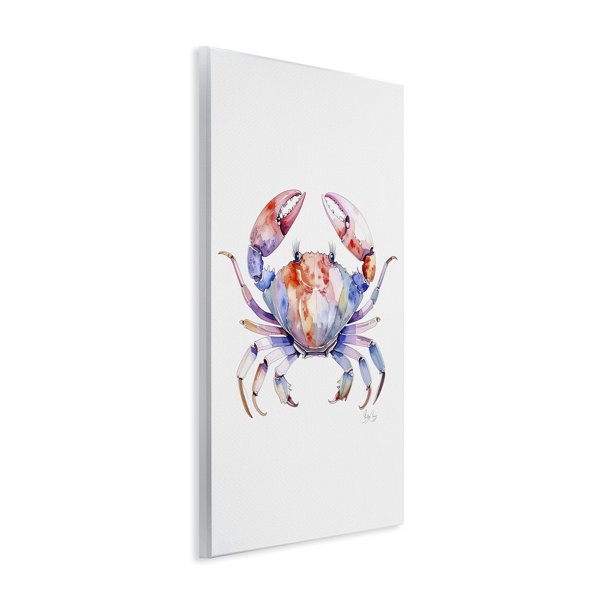Stupell Industries Tide Dancer Crab Wall Plaque Art, design by Shelly Craig
