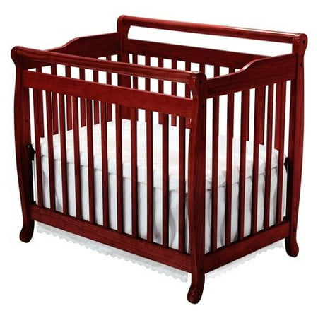 DaVinci Emily Mini 2-in-1 Convertible Crib in Cherry