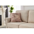 thumbnail image 5 of Agnes Luxury Chinchilla Faux Fur Gilded Pillow (18 In. x 18 In.), 5 of 5