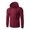 Wine1705/A, variant on oqasdz Men Solid Color Hoodies Long Sleeve Sweatshirts Zipper Cotton Blend Pullover Tops Birthday Male Dailywear