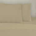 thumbnail image 4 of Mainstays 300TC Cotton Rich Percale Easy Care Pillow Cases,Queen(2 Count),BrownStone, 4 of 6