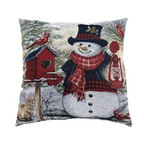 Briarwood Lane Snowman and Friends Indoor Pillow