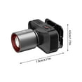thumbnail image 3 of High Power Rechargeable Headlamp LED Headlight for Camping Hiking Fishing Night Running - Focused Bright Light for Outdoor Adventures, 3 of 9