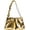 Gold, variant on Kukuzhu Bright Shoulder Bag Women Small Soft Tote Bag Casual Fashion Travel Chain Hobo Bag Purse