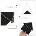 thumbnail image 4 of Shisuyan Chalkboard Hanging Sign Writing Surface 2Set 7.47X7.47X0.08 In, 4 of 9