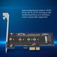 thumbnail image 5 of PCIE to M2 Adapter PCI Express 3.0 X1 to NVME SSD M2 PCIE Raiser Adapter Support 2230 2242 2260 2280 M.2 SSD, 5 of 5