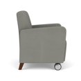 thumbnail image 3 of Lesro Ravenna Lounge Reception Guest Chair in Gray, 3 of 7