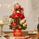 thumbnail image 4 of Hogar y cocina, Decoración del hogar, Árbol de Navidad de mesa, Mini árbol de Navidad artificial con luces LED, Árbol de Navidad pequeño de mesa para decoración navideña de interior, Mini decoraciones, 4 of 8
