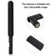 thumbnail image 3 of 2 UNIDS 3G 4G LTE CPE Antena SMA Macho Giratorio Antena de Enrutador Plegable Fácil de Instalar Ajuste para Huawei B310 B315 B315s B315s EOTVIA No, 3 of 7