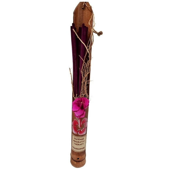 Floral Scented Incense Sticks in Bamboo Tube