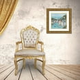 thumbnail image 3 of Vess, June Erica 20x20 Gold Ornate Wood Framed with Double Matting Museum Art Print Titled - Villa Harbor I, 3 of 4