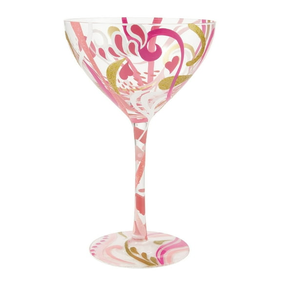Enesco Lolita Cosmopolitan Cocktail Glass, 12 oz