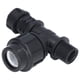 thumbnail image 4 of Conector En T, Conector De Tubería De Agua De Plástico Rosca Externa G1 A Prueba De Fugas Para Mantenimiento De Tuberías Para El Hogar ANGGREK Otros, 4 of 8