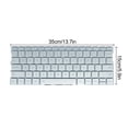 thumbnail image 4 of Tholdsy Teclado para computadora portátil Accesorios para computadora Accesorios para PC Teclado de diseño retroiluminado Cuadernos de escritura y cuadernos de bocetos, 4 of 5