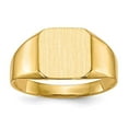 thumbnail image 6 of 14K Yellow Gold Men's Signet Ring Size 10, 6 of 6