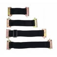 thumbnail image 2 of (16 Piece) E-Track Bungee Tie-Down Straps - Assorted Lengths for Securing Tools to Enclosed Trailer Walls - 2 inch Black Bungee Straps - E-Track Accessories, 2 of 7