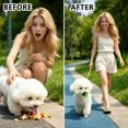 thumbnail image 4 of Duck‑Bill Shape Dog Muzzle, Soft Silicone Adjustable Muzzle for Small & Medium Dogs, 4 of 4