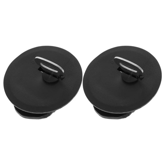 10PCS Piggy Bank Bottom Plugs with Security for Coin Bank Savings Box Plastic Black