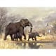 thumbnail image 2 of Cuadros Decorativos 5D diamante pintura elefante mamá e hijo taladro redondo completo pared Rhinestone DIY DQrwqpou Nuevos Originales, 2 of 9