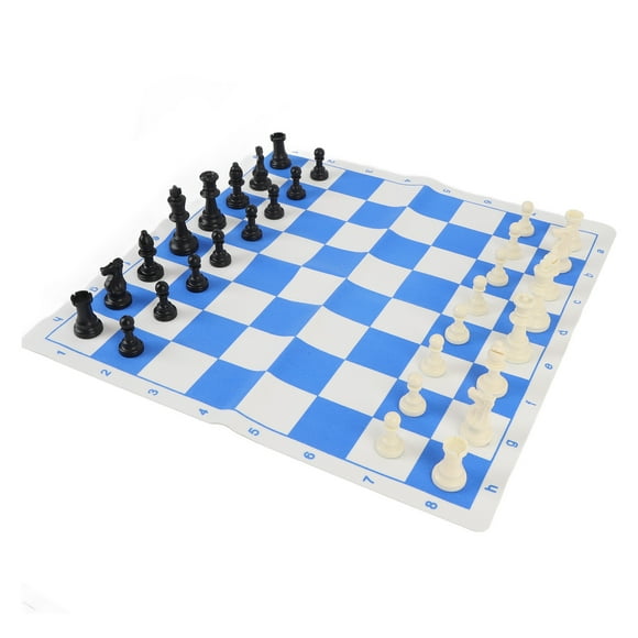 Chess Set, PU Chess Board Travel Chess Set Classic for Party