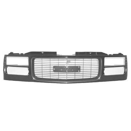 Gmc Suburban Grill - CPP Grill Assembly for GMC Pickup, Suburban, Yukon Grille
