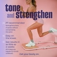 thumbnail image 4 of BootySprout Hip Thrust Machine for High Resistance Glute Training - Home Gym Workout - Comes with 45, 90, and 135 Lbs of Resistance - Pink, 4 of 7