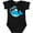 AB-Black, variant on Inktastic Cute Blue Whale in Nautical Hat Boys or Girls Baby Bodysuit