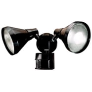 Heathco HZ-5597-WH 2 Bulb 100 Watt White DualBrite® 2-Level Motion ...