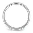 thumbnail image 2 of Sterling Silver Rhodium-plated 6mm Brushed Fancy Band Size 11.5, 2 of 5