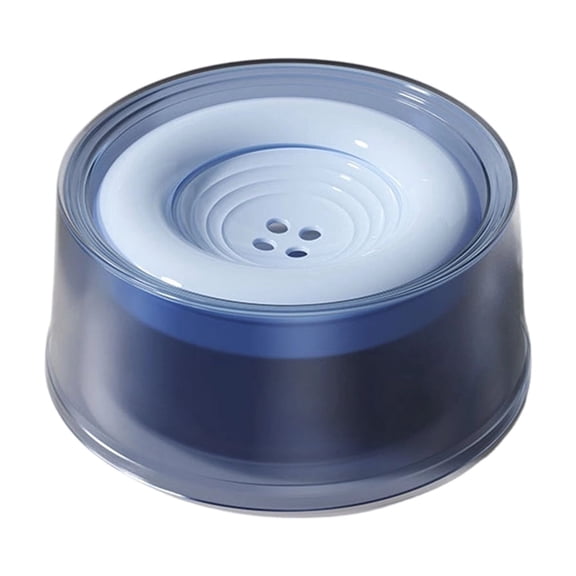 Floating Pet Water Bowl, Non-Wet Mouth Drinking Bowl for Dogs, Large Capacity Anti-Spill Water Dispenser, Pet Feeding Bowl, Royal Blue