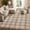 Taupe, variant on 2x6 Runner Rug – Ultra-Soft Washable Modern Plaid Low Pile Geometric Carpet for Hallway Entryway Kitchen Laundry – Non-Slip, Stain & Pet Resistant, Foldable – Boho Farmhouse Décor, Beige