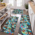 thumbnail image 2 of Bernese Mountain and Flower Kitchen Rugs Sets Of 3,Kitchen Runner Rugs Non Skid Washable,Decorative Kitchen Floor Mats for Kitchen,Sink,Laundry,17"x30"+ 17"x47" + 17"x59", 2 of 6