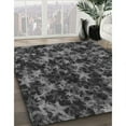 thumbnail image 2 of Ahgly Company Indoor Rectangle Patterned Charcoal Black Area Rugs, 8' x 10', 2 of 6