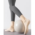 thumbnail image 5 of Yawlsow 4 Pairs Pilates Socks with Grips for Women, Grippy Socks for Barre Yoga Workout, Hospital, Size 5-10, 5 of 6