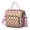 Pink-41, variant on Girly Pink Leakproof Cooler Bag - Vintage Style Insulated Lunch Tote for Beach, Flight & Trip, Fashionable Waterproof Picnic Bag with Multi-Pockets