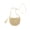 🥝 Beige_New#273, variant on Bohemian Crochet Crossbody Bag - Handwoven Paper Rope Straw Shoulder Purse Small Semi Circle Tassel Design Beach Travel Casual Summer Accessory