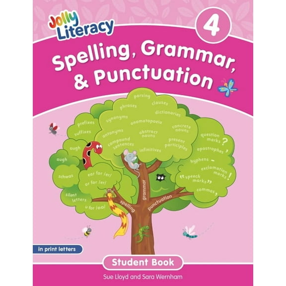 Spelling, Grammar, & Punctuation Student Book 4: In Print Letters (American English Edition), (Paperback)